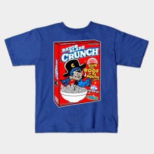 Razor Blade Crunch Kids T-Shirt